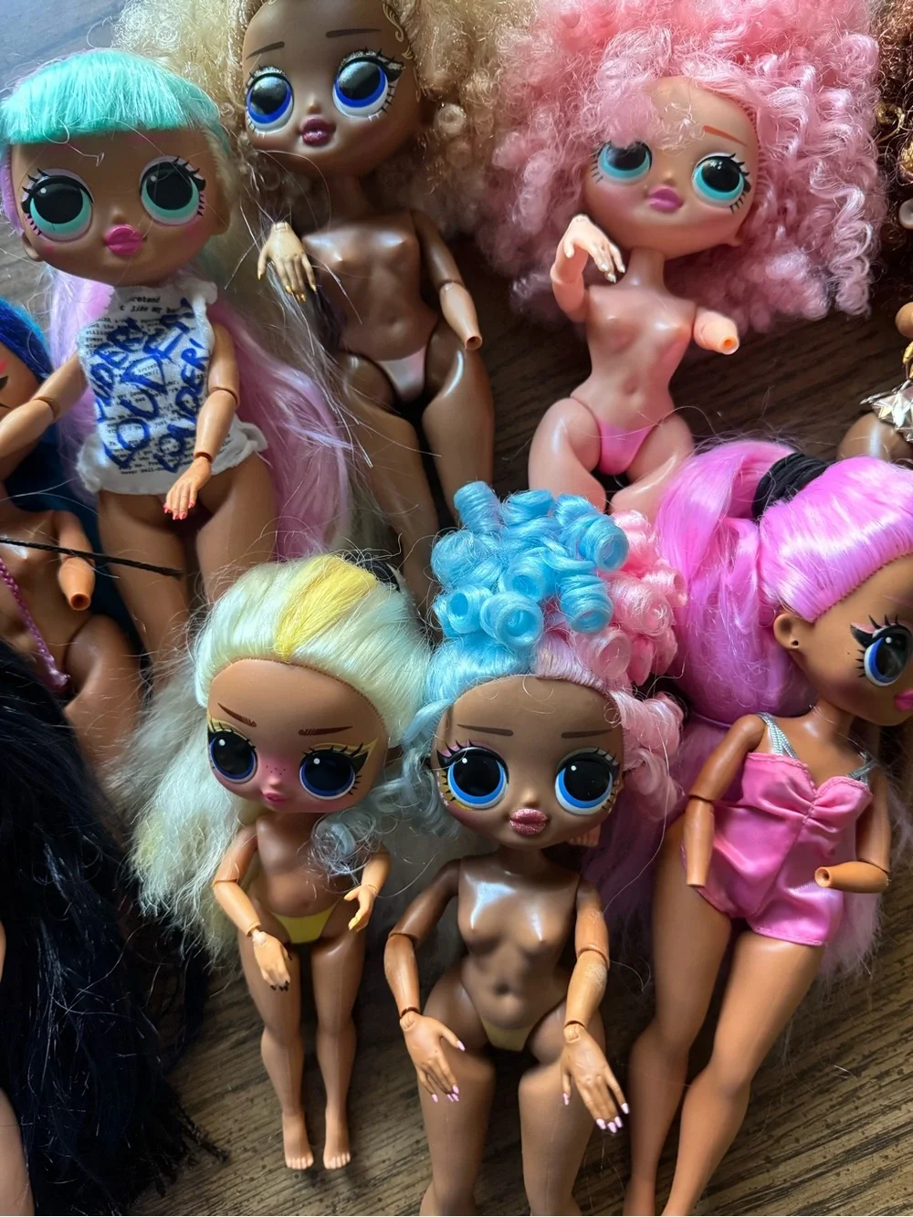 Lot of 10 LOL Surprise OMG Fashion Dolls 9' Dolls